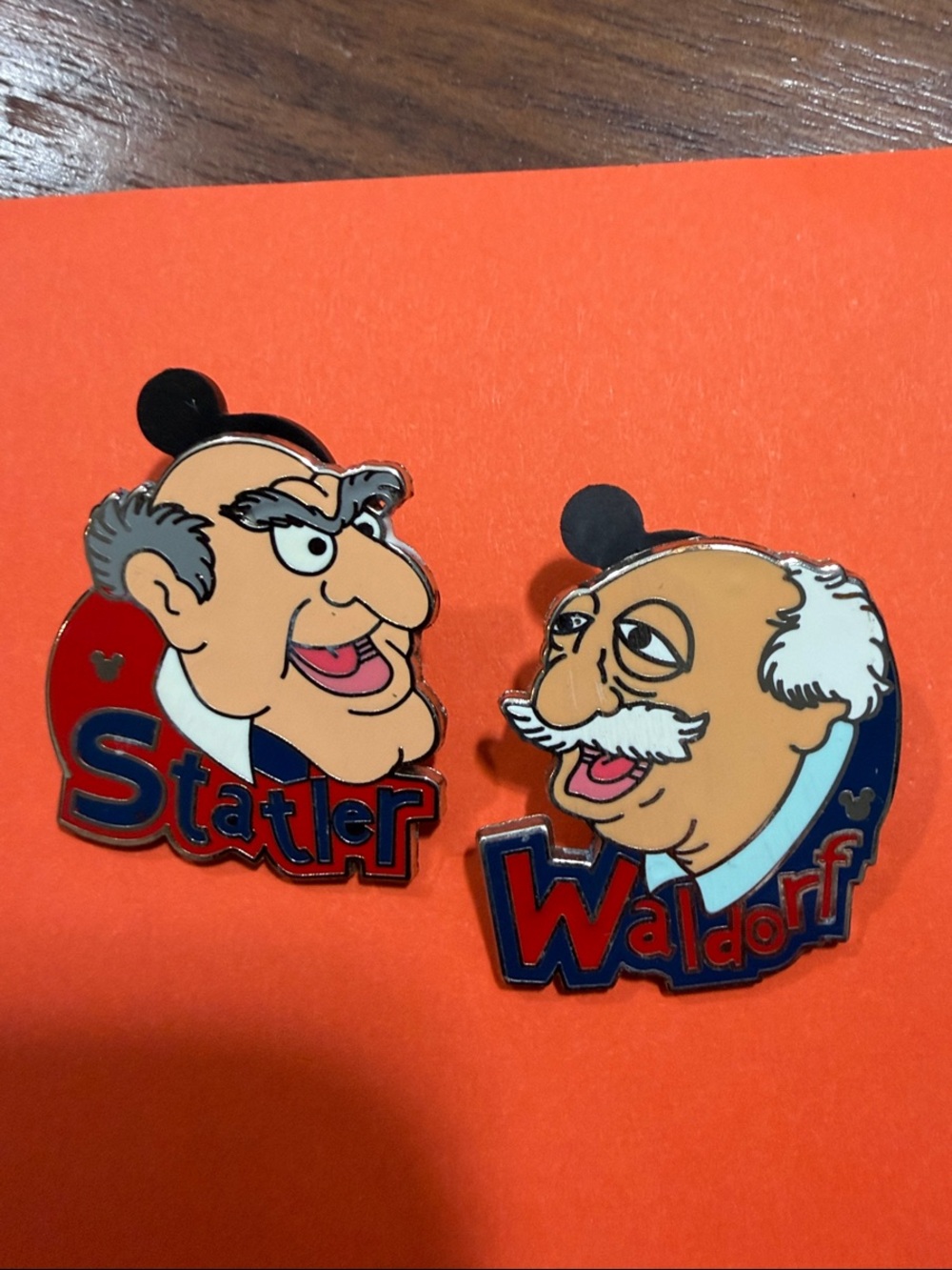 Official Disney Collector/Trading Pins Stadler and Waldorf